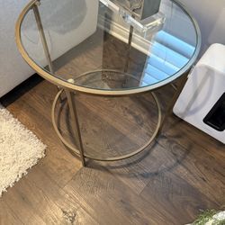 Glass End Tables