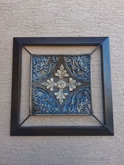 Square Metal Wall Art