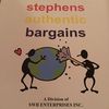 Stephens’ Authentic Bargains