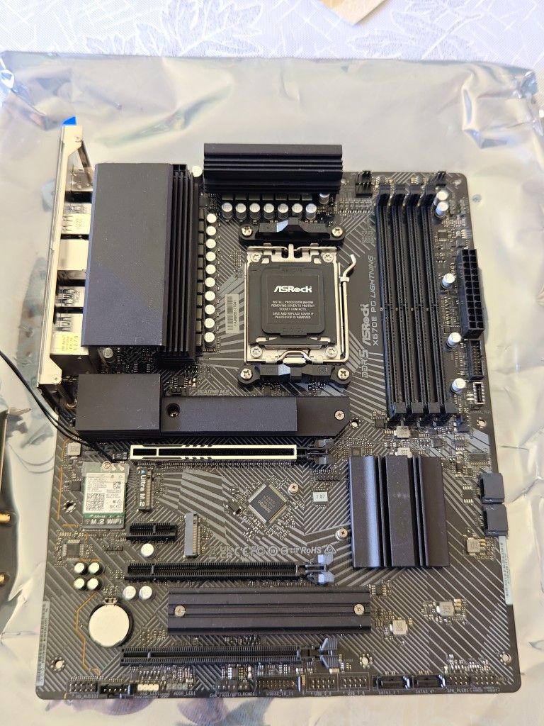 Asrock X670e PG Lightning motherboard