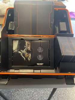 Xbox 360 black 2 Care package With Drone..