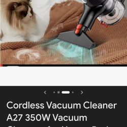 Cordless Vacuum Cleaner A27
