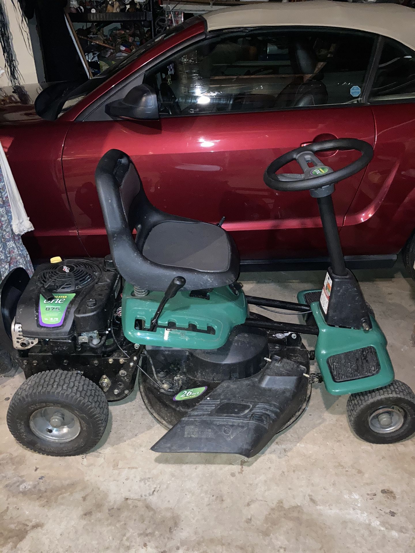 Weed eater Riding Mower