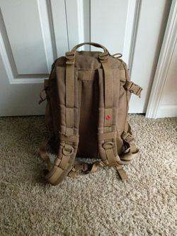 Tactical Backpack Coyote Brown