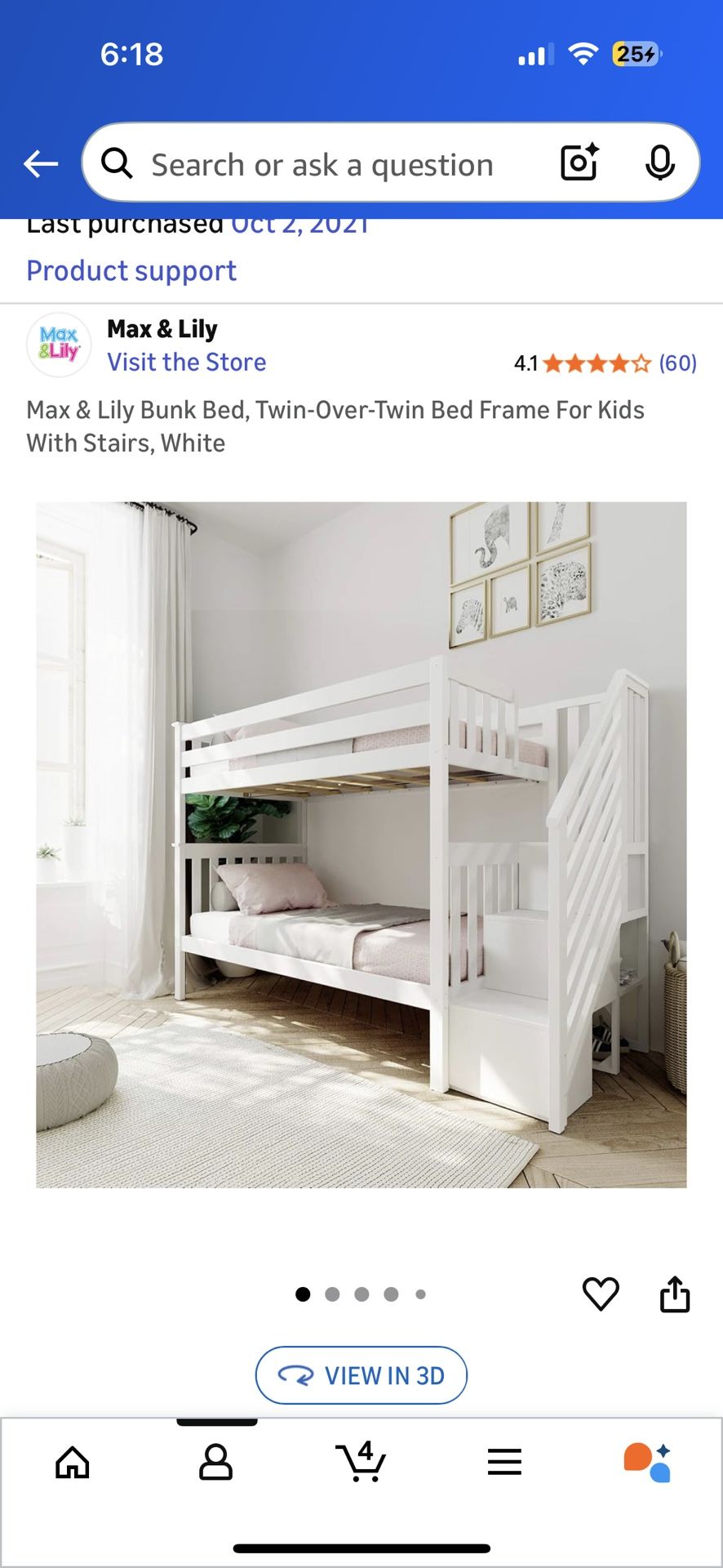 Twin Bunk Bed