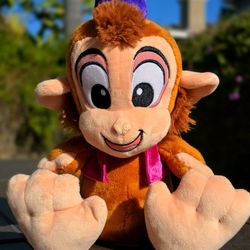 Disney Parks Big Feet Plush 11" Abu The Monkey Aladdin