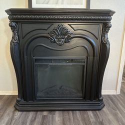 Electric Fireplace With Heater 