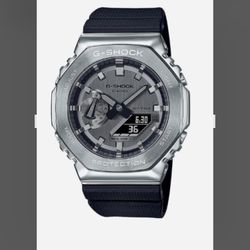 Casio G Shock Watch Silver Bezel 