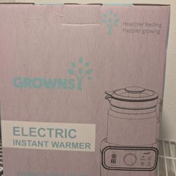 GROWNSY Baby Instant Warmer, Glass Water Boiler with Accurate Temperature Control for Formula, Coffee and Tea, 1.2 Liter Electric Kettle with LCD Disp