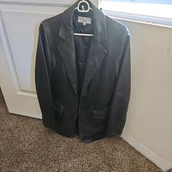 Pelle Studio Leather Blazer (Small Size)