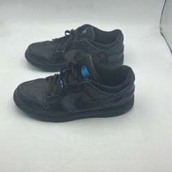 Nike SB Dunk Low FB1842-001 Shoes Black/blue Size 10
