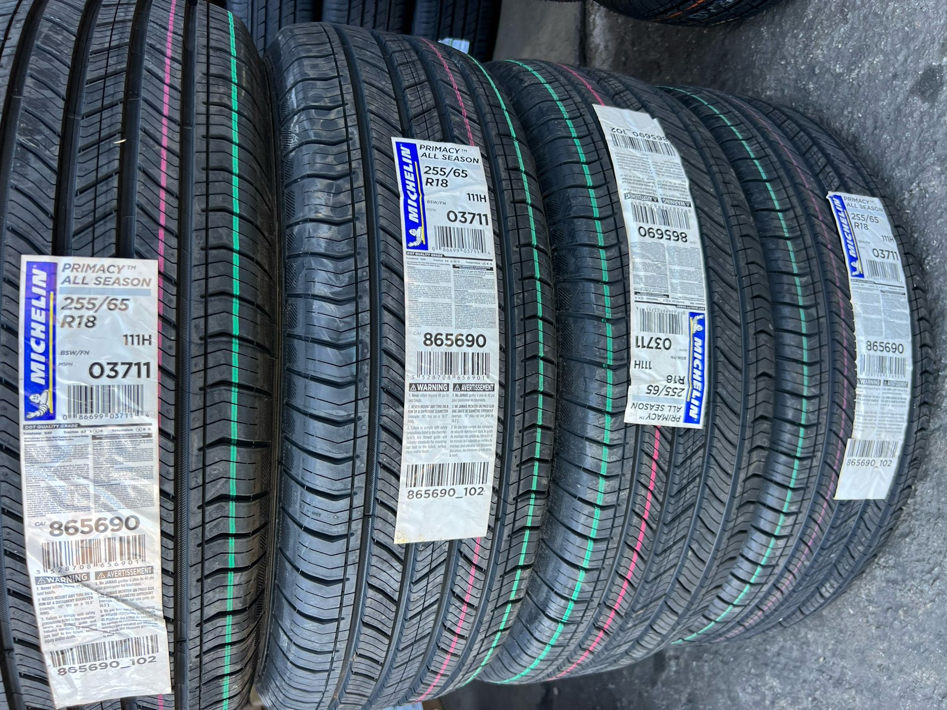 255/65/18 Michelin, Tenemos Todas Las Marcas Y Medidas