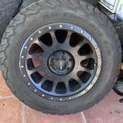 20 Inch Black Method Wheels