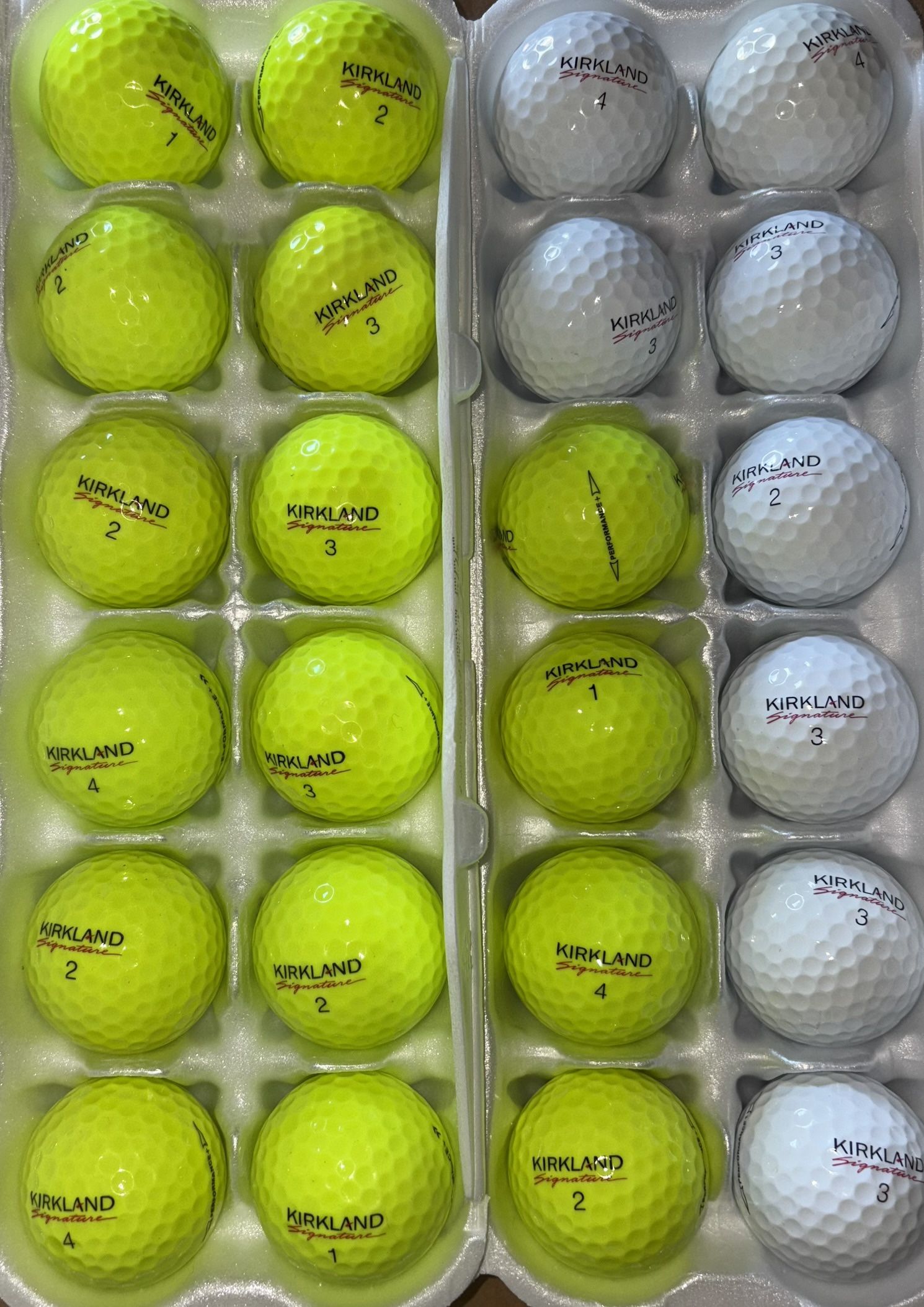 2 Dozen Like New Kirkland Golf Balls As Pictured ⛳️ ——— 