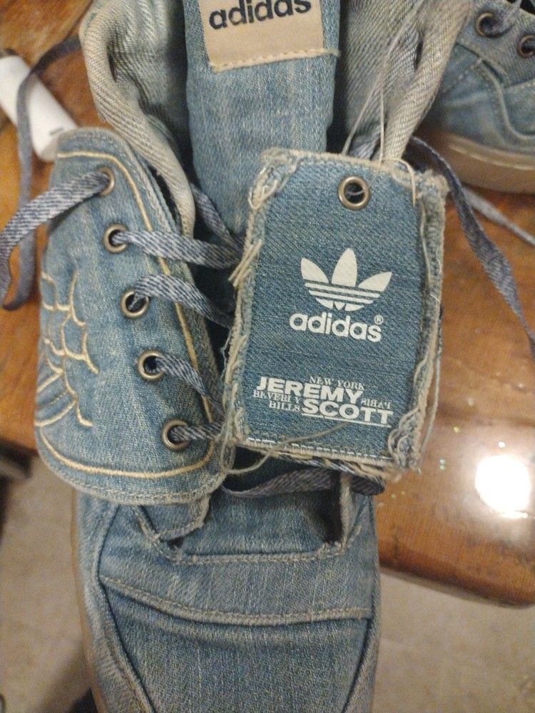 Adidas Denim Js Wings