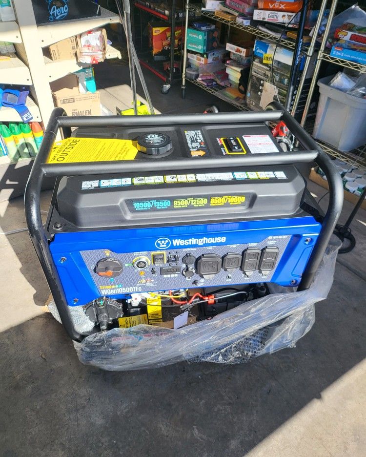 ⚡ WESTINGHOUSE WGen10500TFC TRI-FUEL GENERATOR ⚡