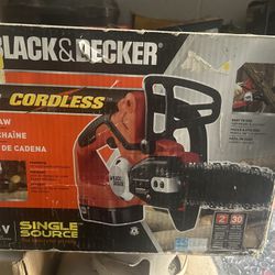 Black&Decker Sierra De Cadena. 18 V Chainsaw