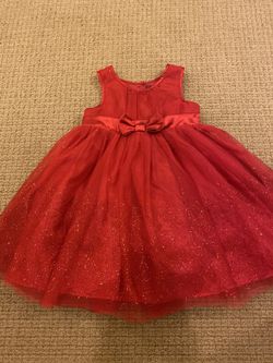 red Christmas dress