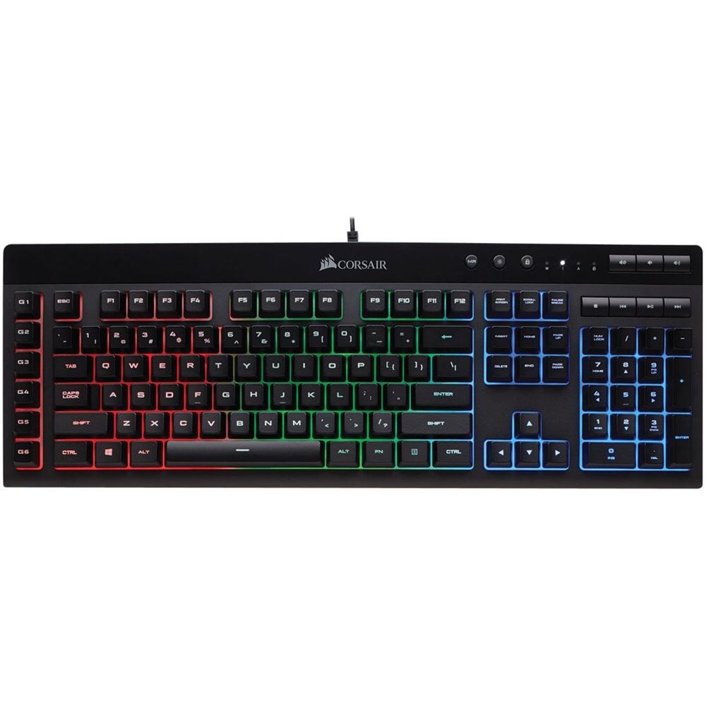 K55 Corsair gaming keyboard and mouse