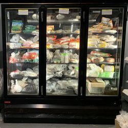 Howard McCray 3 door freezer