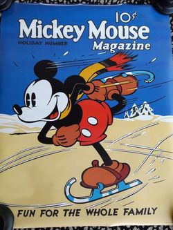 Disney Micky Mouse Magazine Poster