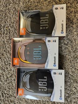 2 JbL Clip 4 Speakers* New! Only 2 Left Not 3