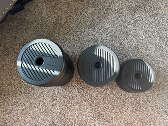 Adjustable Weight Set – Barbell & Dumbbells – $50
