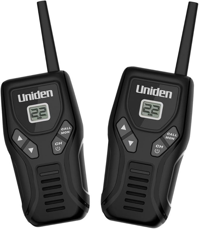Uniden GMR2050-2C GMRS/FRS Two-Way Radio with Charger, Black
