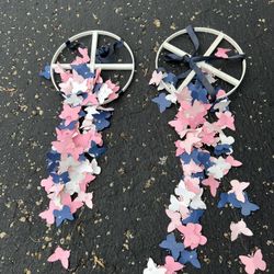 2 Butterflies Hanging 