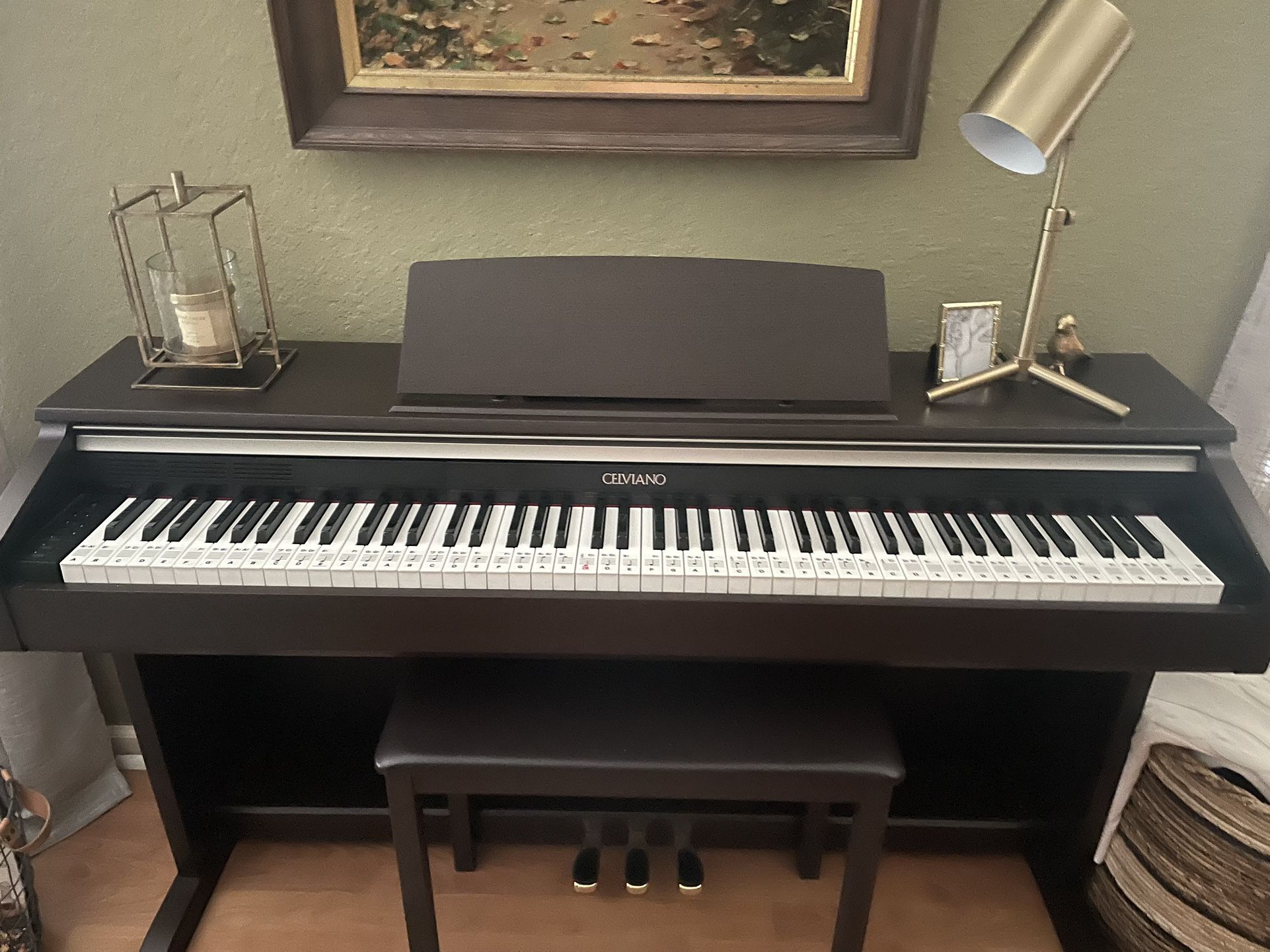 Casio Celviano Electric Piano With Bench