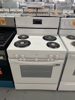 New Frigidaire 30” Electric Range / Scratch and Dent - 1 Years Warranty