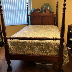 Four Poster Full Bed Frame