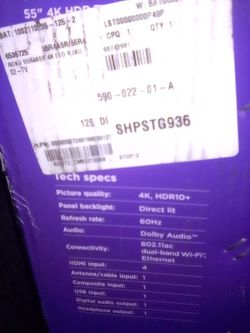 Roku 55" 4K HDR LED Smart TV