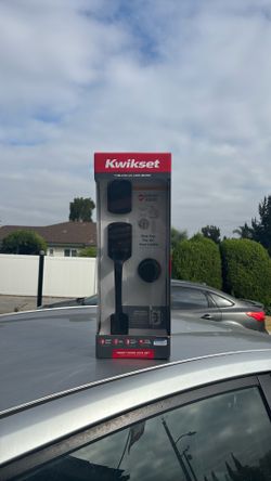 Kwikset front door handle and lock