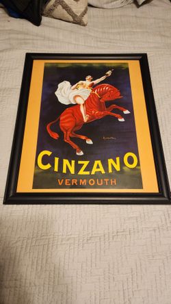 Vintage Medium Size Cnzano Art Framed