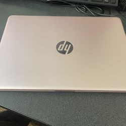 Rose gold Hp Laptop