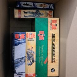9 Rare In Box Unopened GI Joe Dolls And MORE 