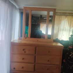 6 Drawer Dresser With Mirror