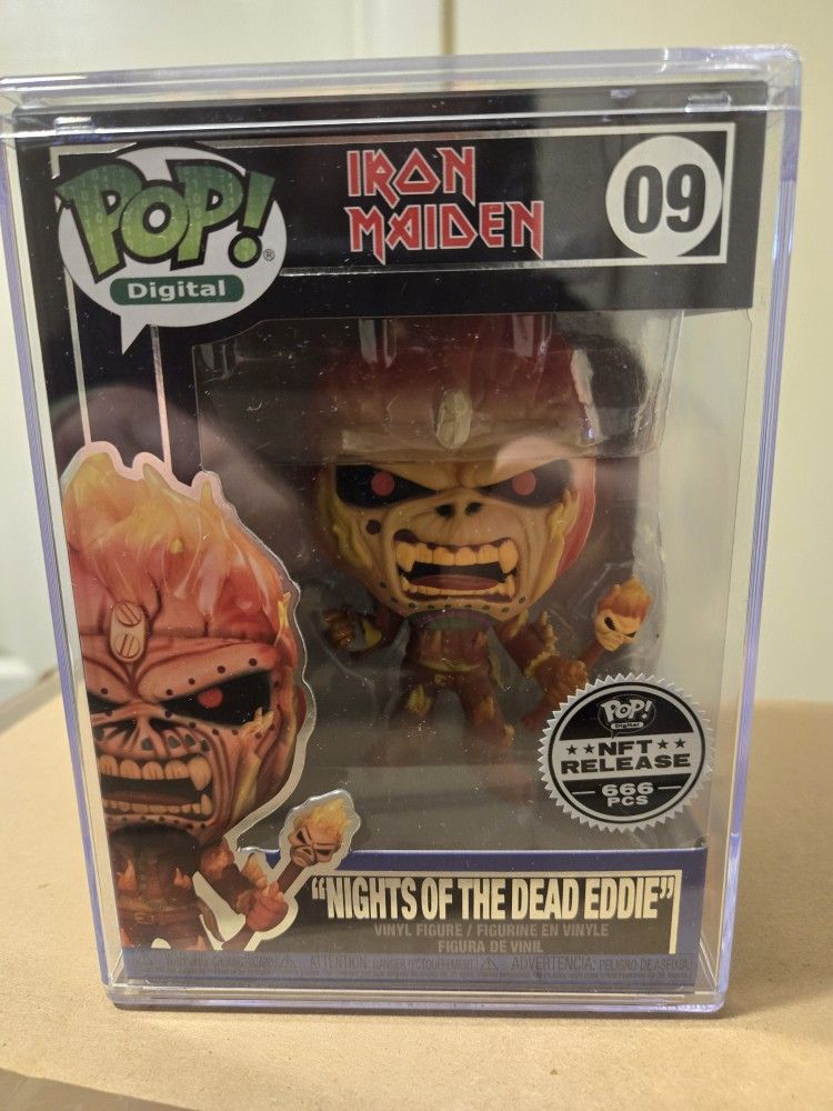 Rare Iron Maiden Nft Funko..only 666 Made
