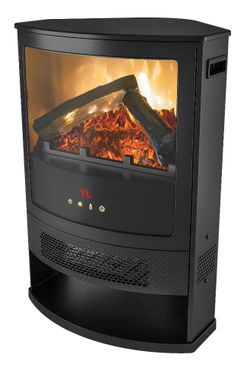 Better Homes & Gardens New Electric Corner Stove Heater with Remote