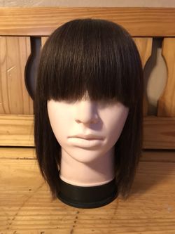 Brown Wig 100% Human Hair