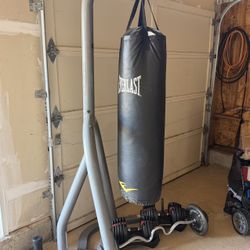 Punching Bag And Stand