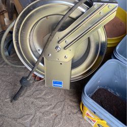 T&S Stainless Retractable Hose Reel