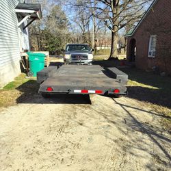 16 Ft Long 80 Wide Heavy Duty Trailer
