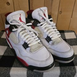 Jordan 4 ' Red Cement ' Shoes