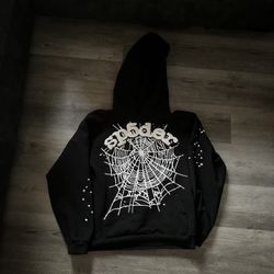 Black Og Web Sp5der Hoodie