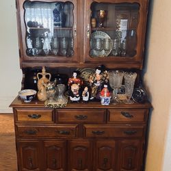 Vintage China Buffet Cabinet