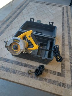 Wet/Dry saw
