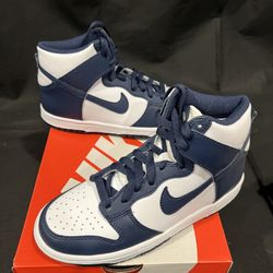 Nike Dunk High Midnight Navy Gs