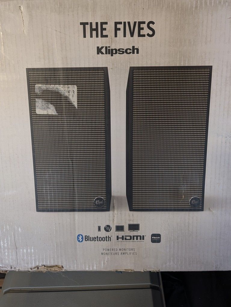 Klipsch Fives Desktop Speakers Brand New - Pickup Only